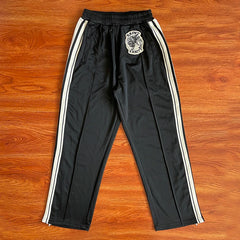SAINT VANITY Embroidered Stripe Sports Style Casual Zipper Jacket Pants Set