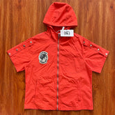 SAINT VANITY Embroidered Casual Sports Zipper Set