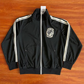 SAINT VANITY Embroidered Stripe Sports Style Casual Zipper Jacket Pants Set
