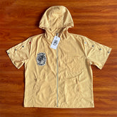 SAINT VANITY Zippered Embroidered Casual Sports Set