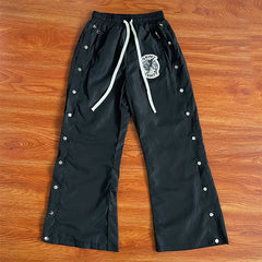 SAINT VANITY Embroidered Studs Sporty Casual Set