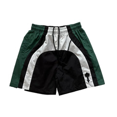 Trapstar Sporty Casual Color-Contrast Quick-Dry Shorts