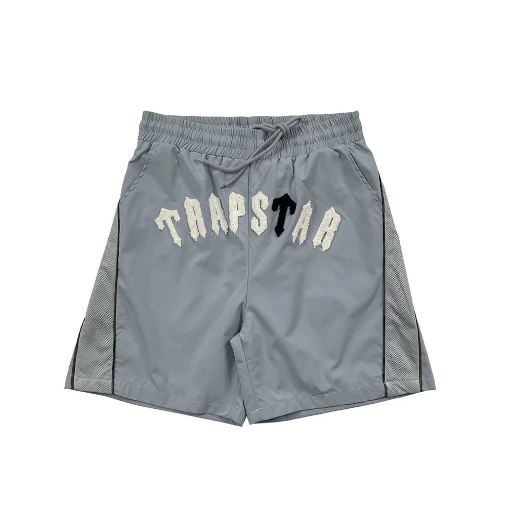 Trapstar Embroidered Letters Loose Casual Sports Shorts