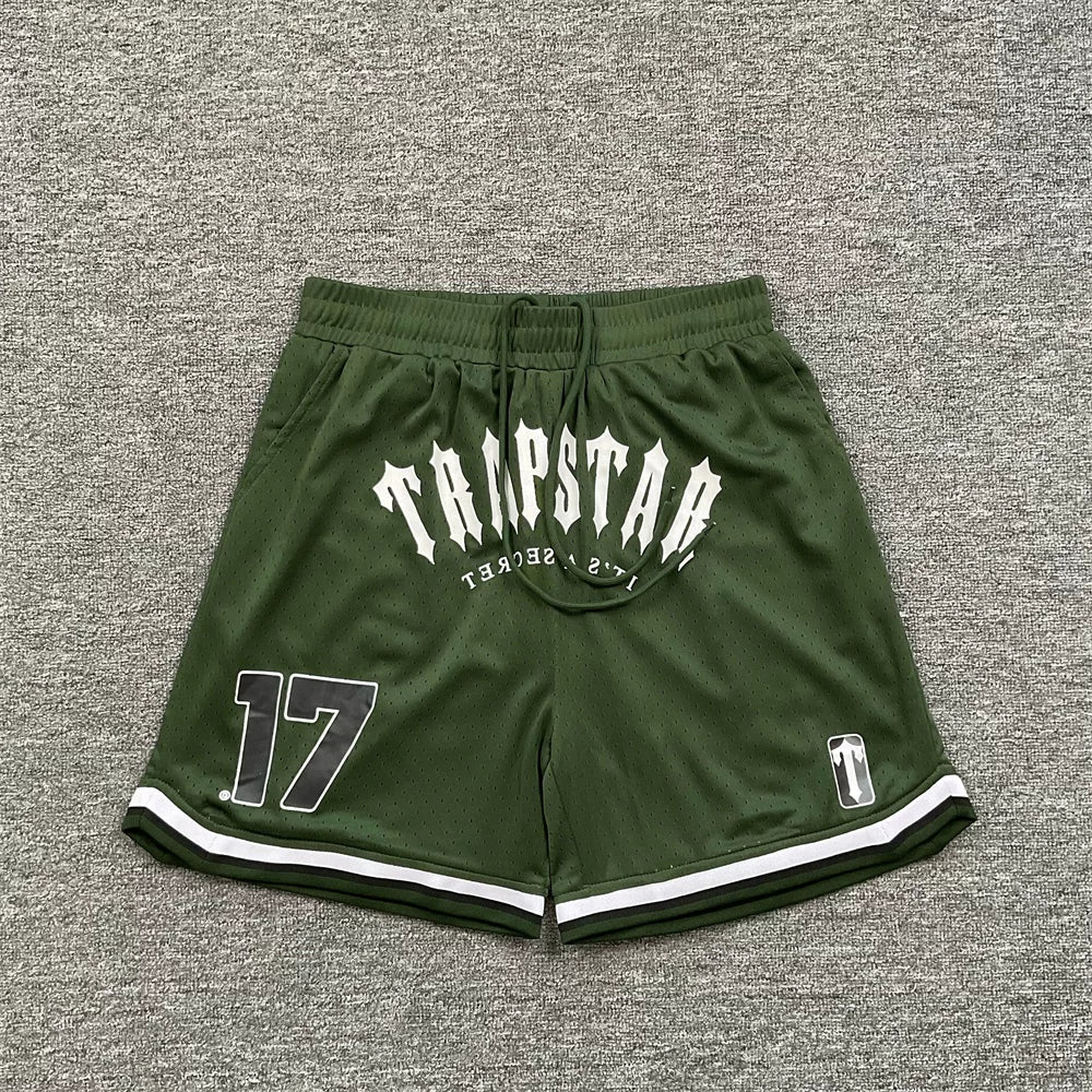 Trapstar Breathable Sports Five-Piece Basketball Pants