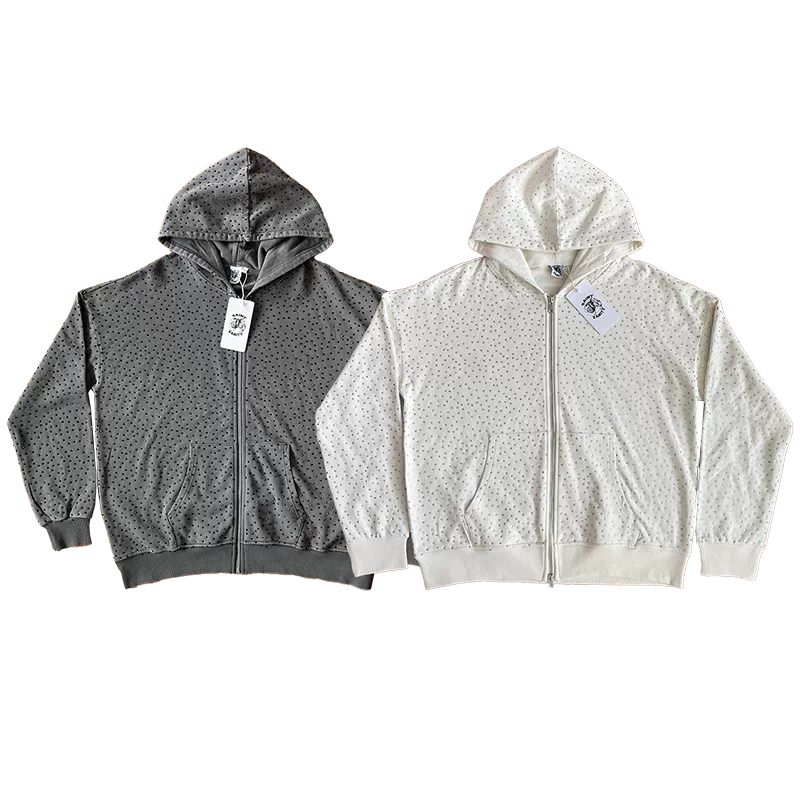 SAINT VANITY ins Same Style Laundry Hot Diamond Casual Sports Hoodie