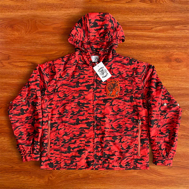 SAINT VANITY  Trendy Camouflage Casual Wear Set