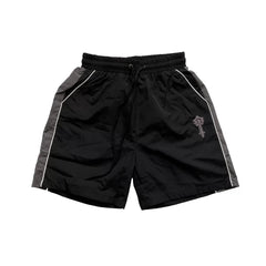 American High Street Trapstar Summer 3D Embroidery Casual Loose Color blocked Trendy Shorts Sport Couple Same Style