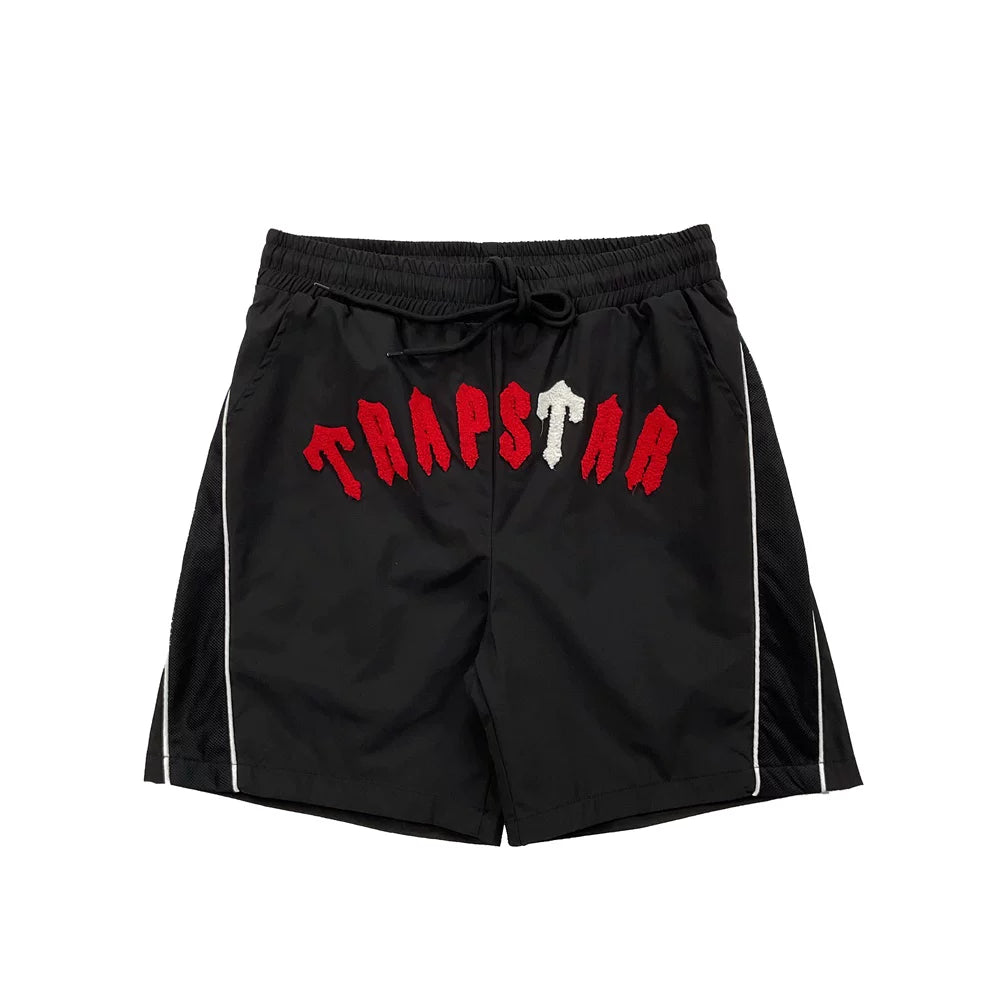 Trapstar Embroidered Letters Loose Casual Sports Shorts