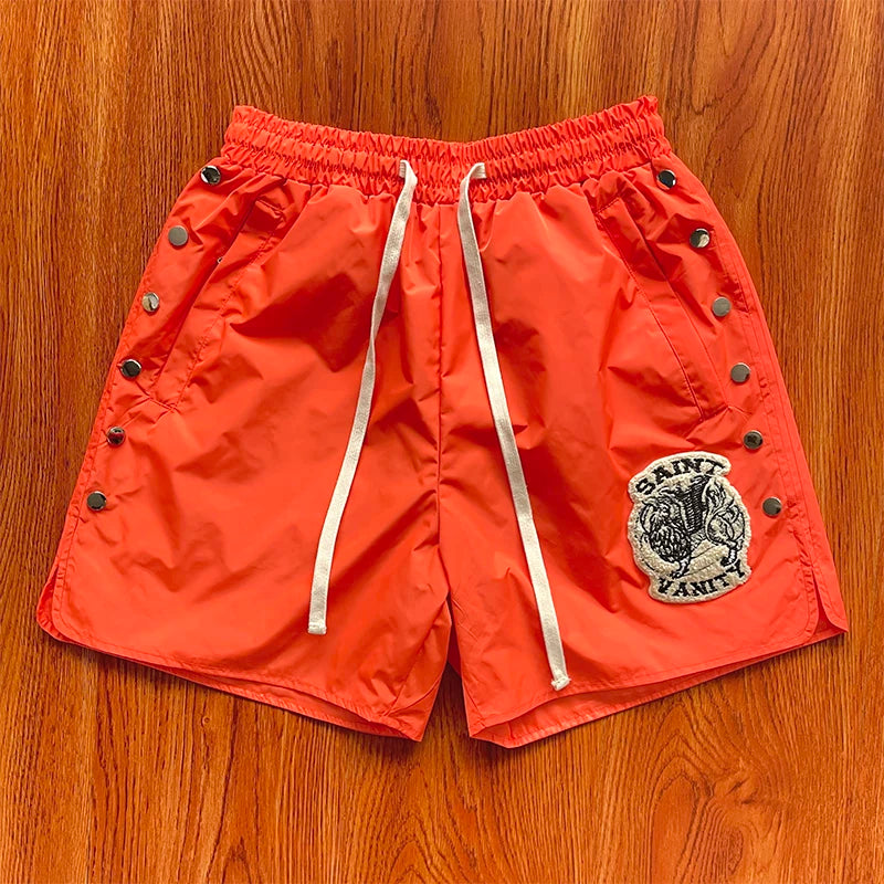 SAINT VANITY Embroidered Casual Sports Set