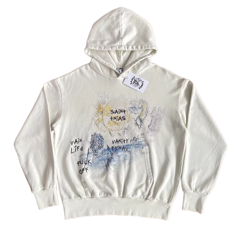 SAINT VANITY Global BHM Girl Ogor Attack Casual Hooded Sweatshirt
