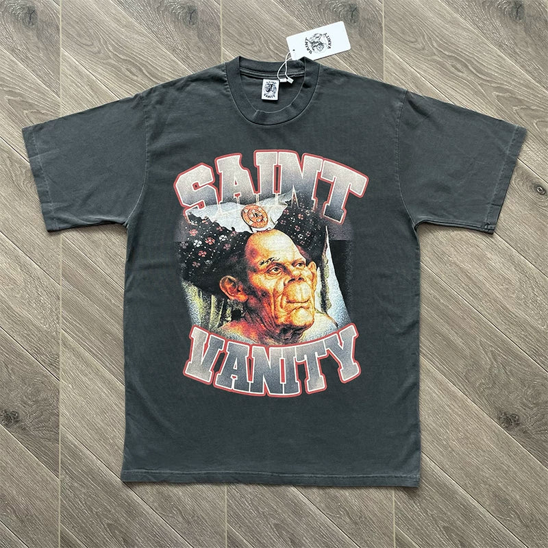 SAINT VANITY Global BHM Girl Ogor Attack TEE Laundry Short Sleeve Collection (5)