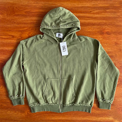 SAINT VANITY ins same style rivet hooded sweatshirt
