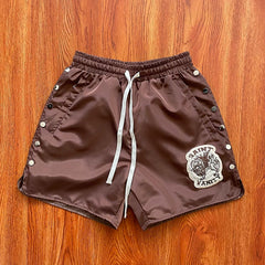 SAINT VANITY Embroidered Casual Sports Set
