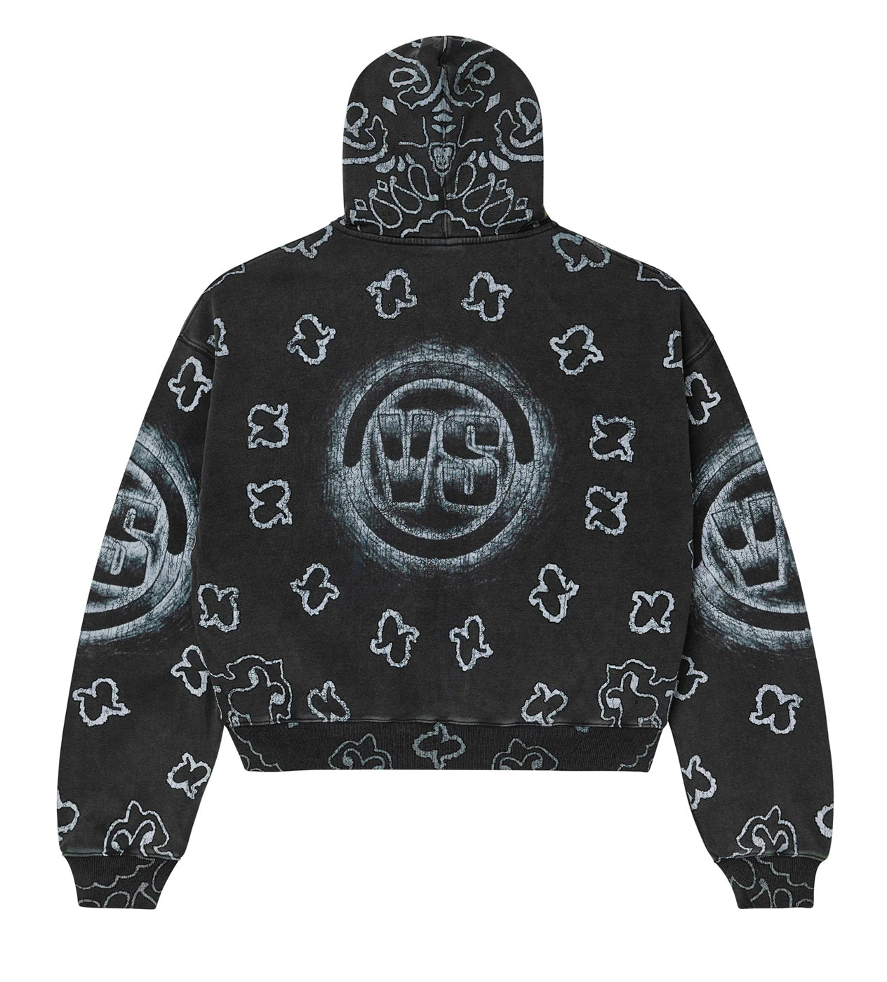 Vale Forever Flag Zip Up Hoodie Black